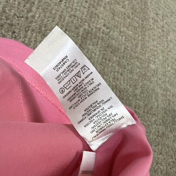 Ann Taylor Dress Pink Sleeveless Women’s Size 2 Petite - Picture 9 of 11